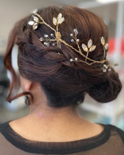 Wedding Hair and Makeup bridal upstyle caster valley bay area hair salons 1