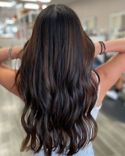 Hair Color beautiful brunette all over color and shine castro valley