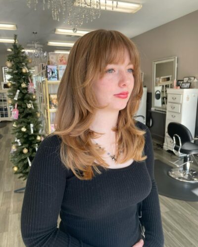 Looks for the New Year Routinely trim ••Hair by @leyrebbeauty hairstylist hairsalon studiowsalon hair haircut blowout blowoutstyles eastbay bayarea bayareahairstylist bayareahair bayareahairsalon bayareasalon trendyhair trendingh 1
