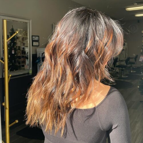The Luscious Look of Highlights subtle auburn balayage castro valley