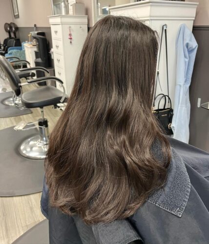 Teddy Bear Brunette bayareahairsalon eastbayhairsalon hairsslon leyrebbeauty studiowsalon bayarea hairsalon eastbayhairstylist hairstylist haircolor teddybearbrown highlights studiowsalon