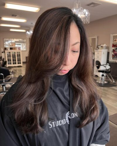 Teddy Bear Brunette teddy bear brown highlights bay area hair salon