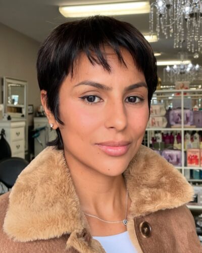The prettiest pixie cut!