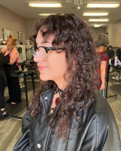 curly perm style castro valley